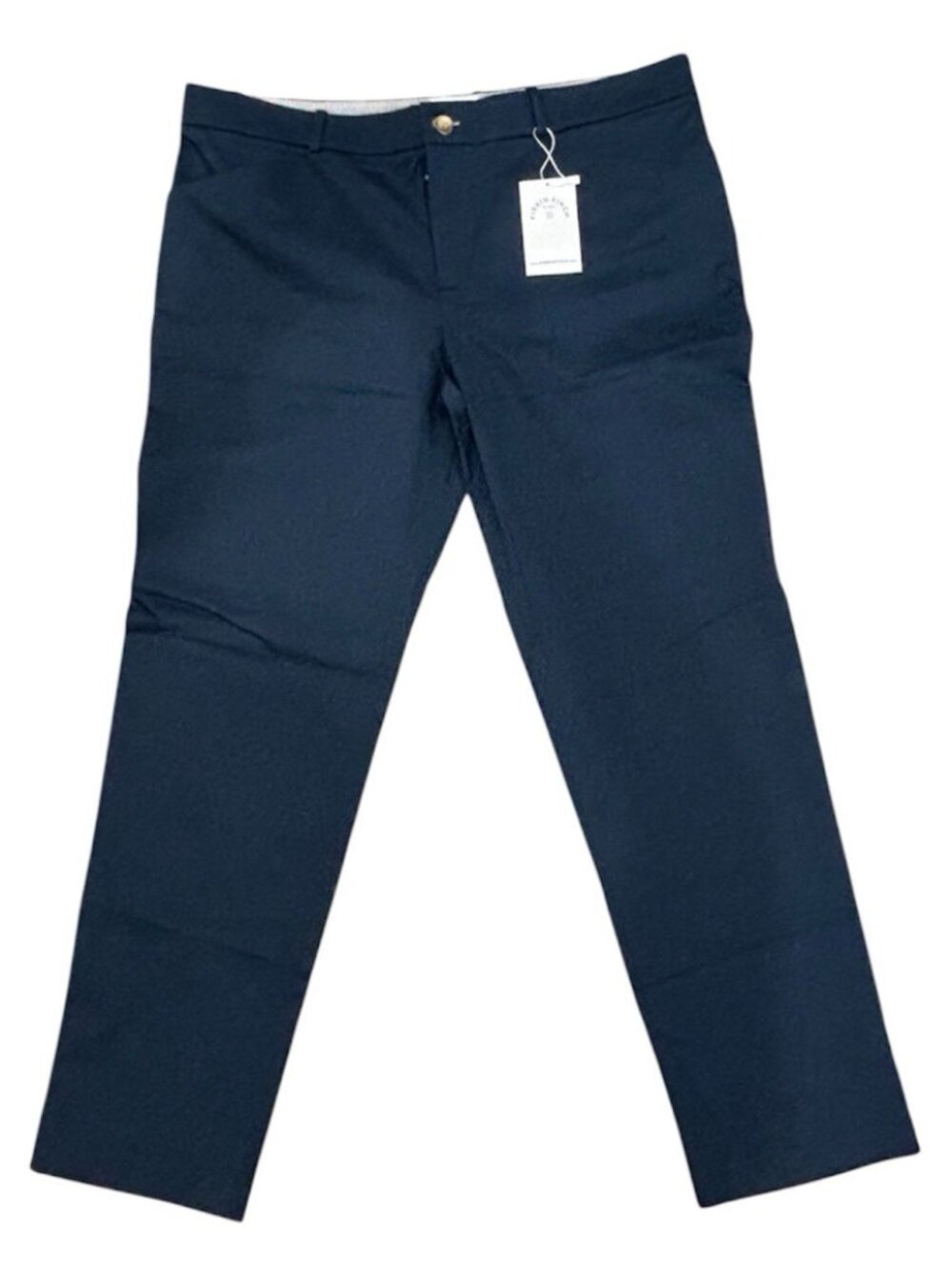 KIRRIN FINCH THE WINDSOR NAVY BLUE PANTS CHINOS NWT SIZE 18 GENER NEUTRAL $160